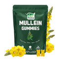NutraNourish Mullein Gummies for Lung Detox – 1000mg Mullein Leaf Extract, Vegan Pear Flavor, Respiratory, Digestive & Immune Support