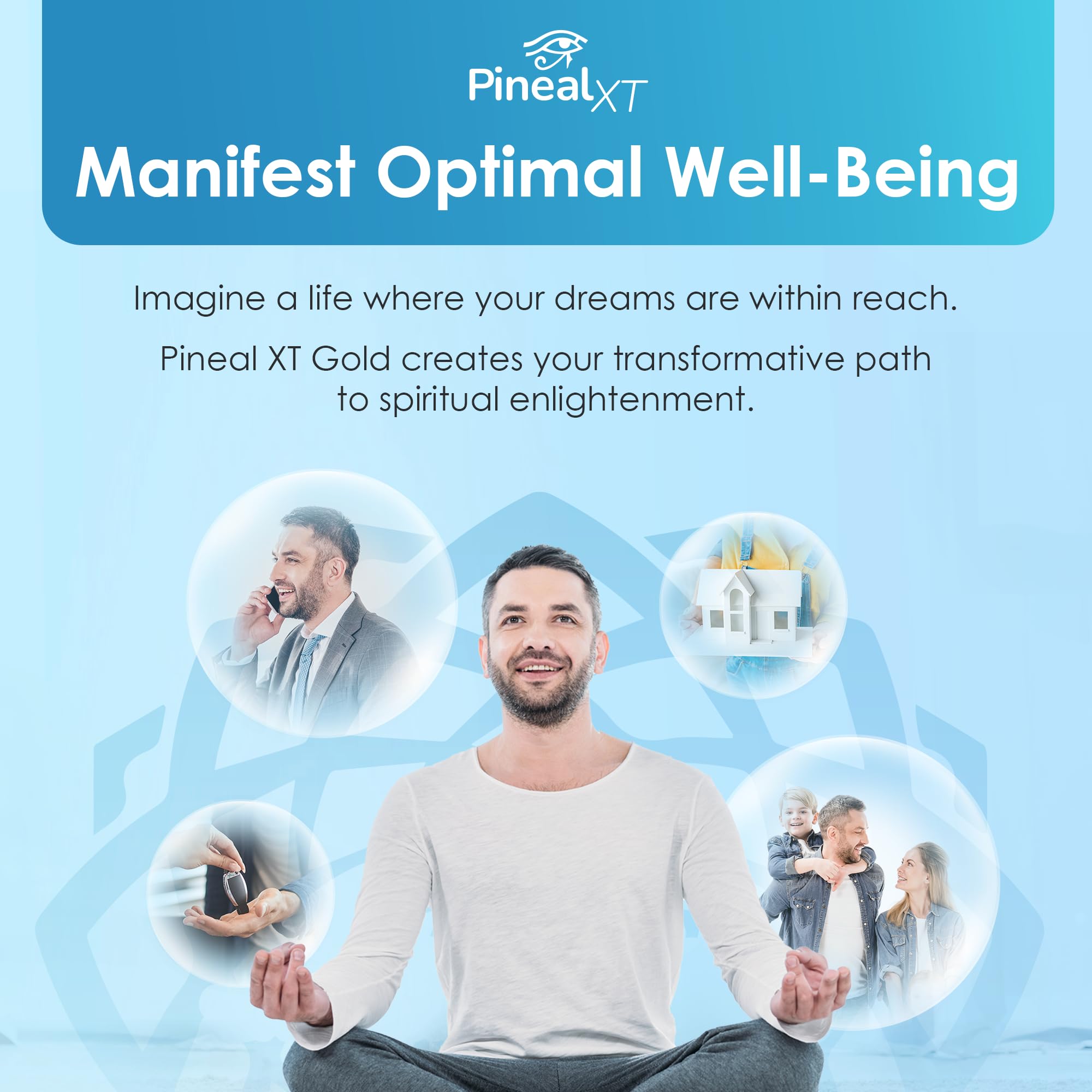 Nutraville Pineal XT Gold - Pineal Gland Support, Focus & Memory