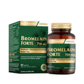 Nutraxin Bromelain Forte – 2400 GDU/g Bromelain with Green Tea Extract, Chromium & Probiotics | 60 Tablets