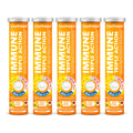Nutrazul Immune Triple Action Effervescent Tablets – Vitamin C 1000mg, Vitamin D 400IU, Zinc 10mg | Orange Flavor