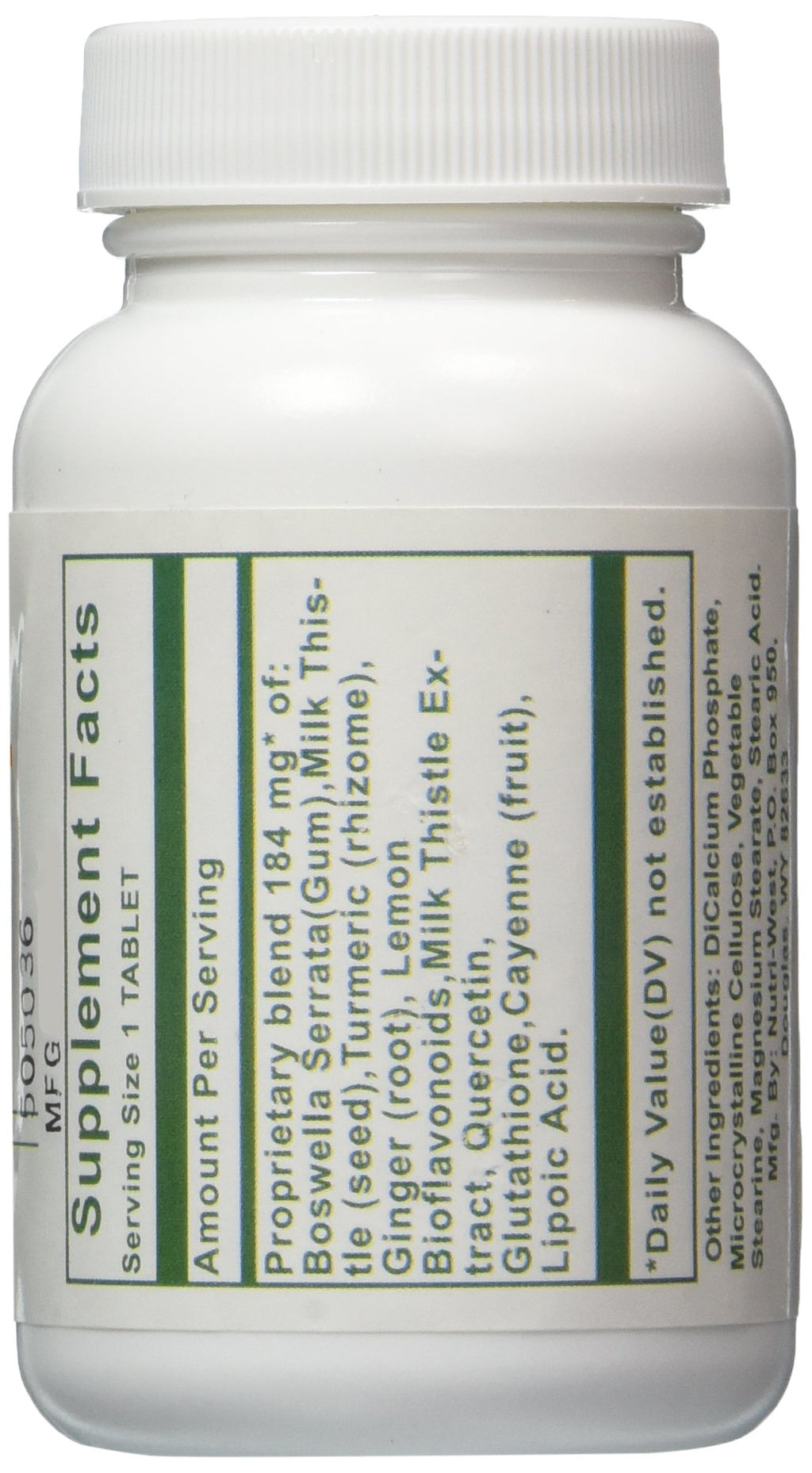 Nutri-West Total Inflam 90 Tablets | Joint Support, Made in USA