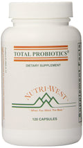 Nutri-West Total Probiotics 120 Capsules – Digestive Balance & Immune Support