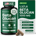 Nutriana Beta Glucan 1000mg – 60 Capsules | Immune Support, 1,3/1,6D Beta Glucan
