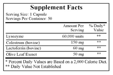 Nutricillin 50 Caps by Ecological Formulas | Health & Beauty