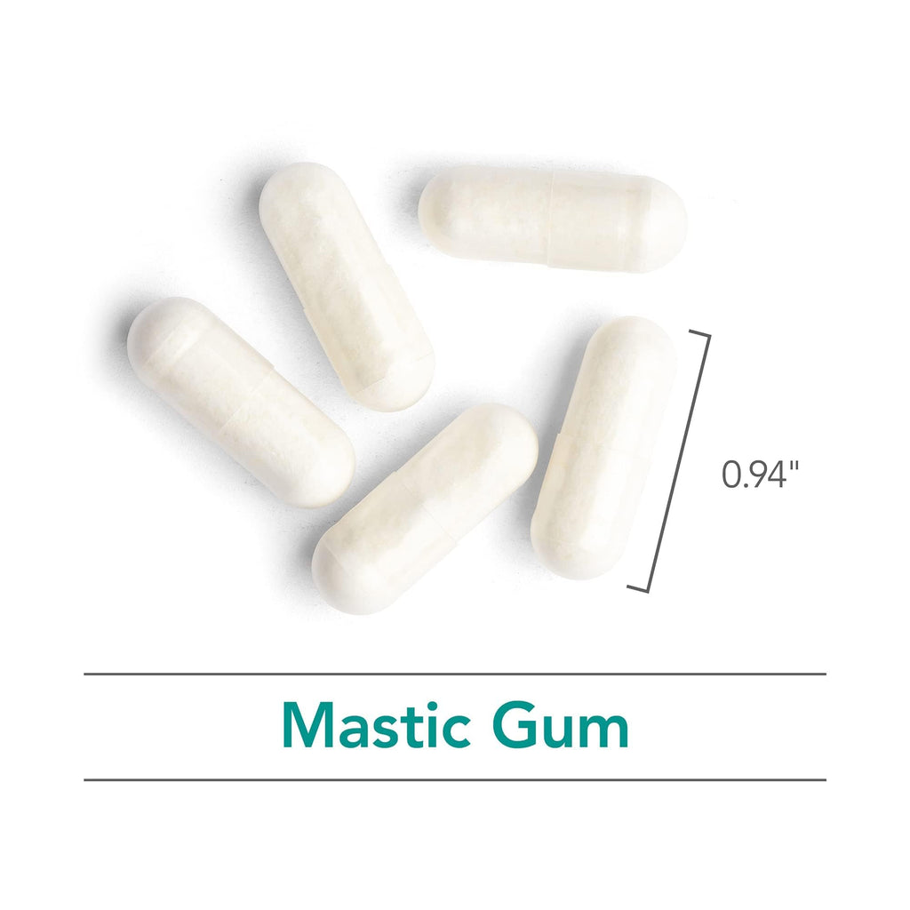 Nutricology Mastic Gum Dietary Supplement - Authentic Chios Mastic, GI Health, Hypoallergenic, Gluten Free - 60 Count