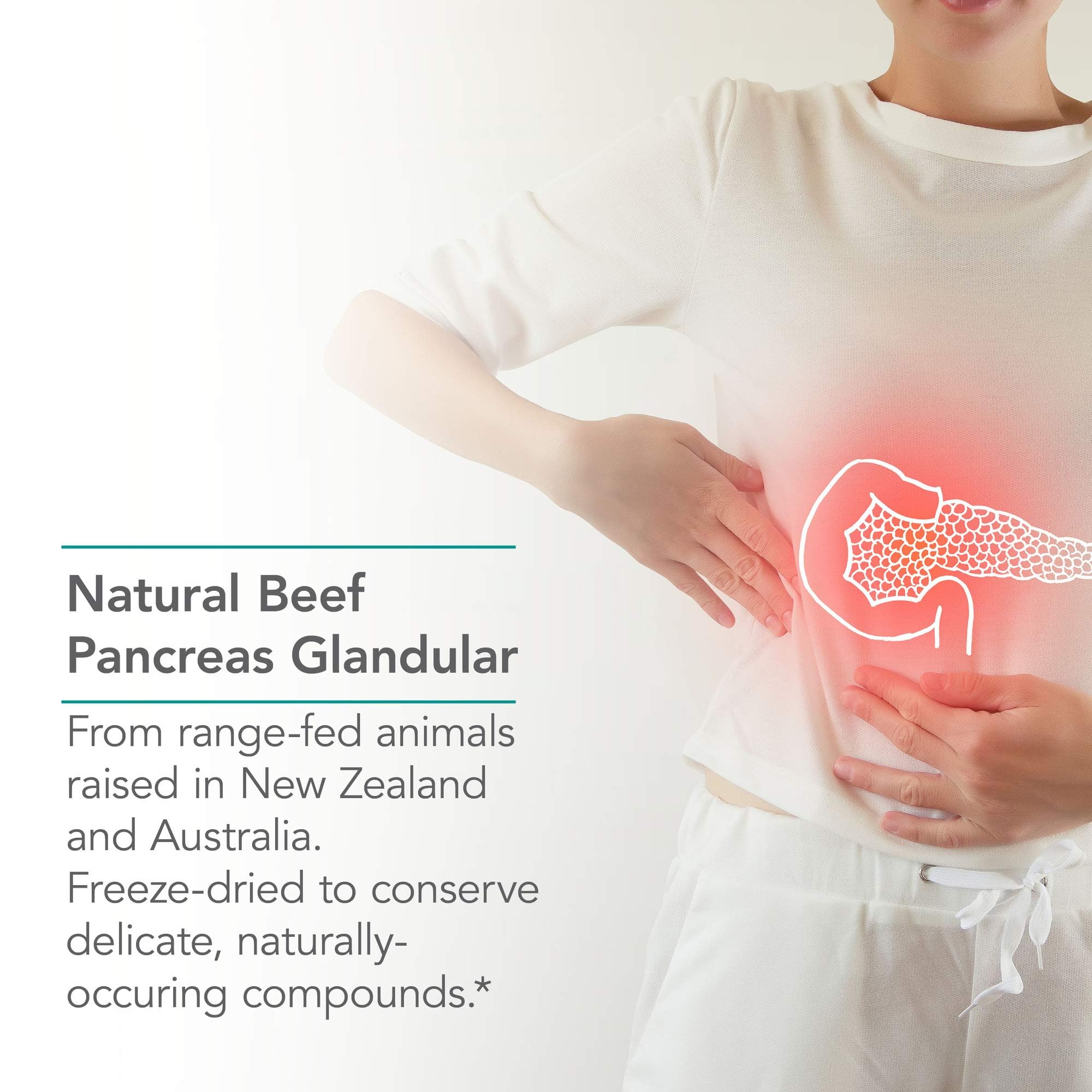 Nutricology Pancreas Lamb Supplement – Pancreatic Enzymes 425mg