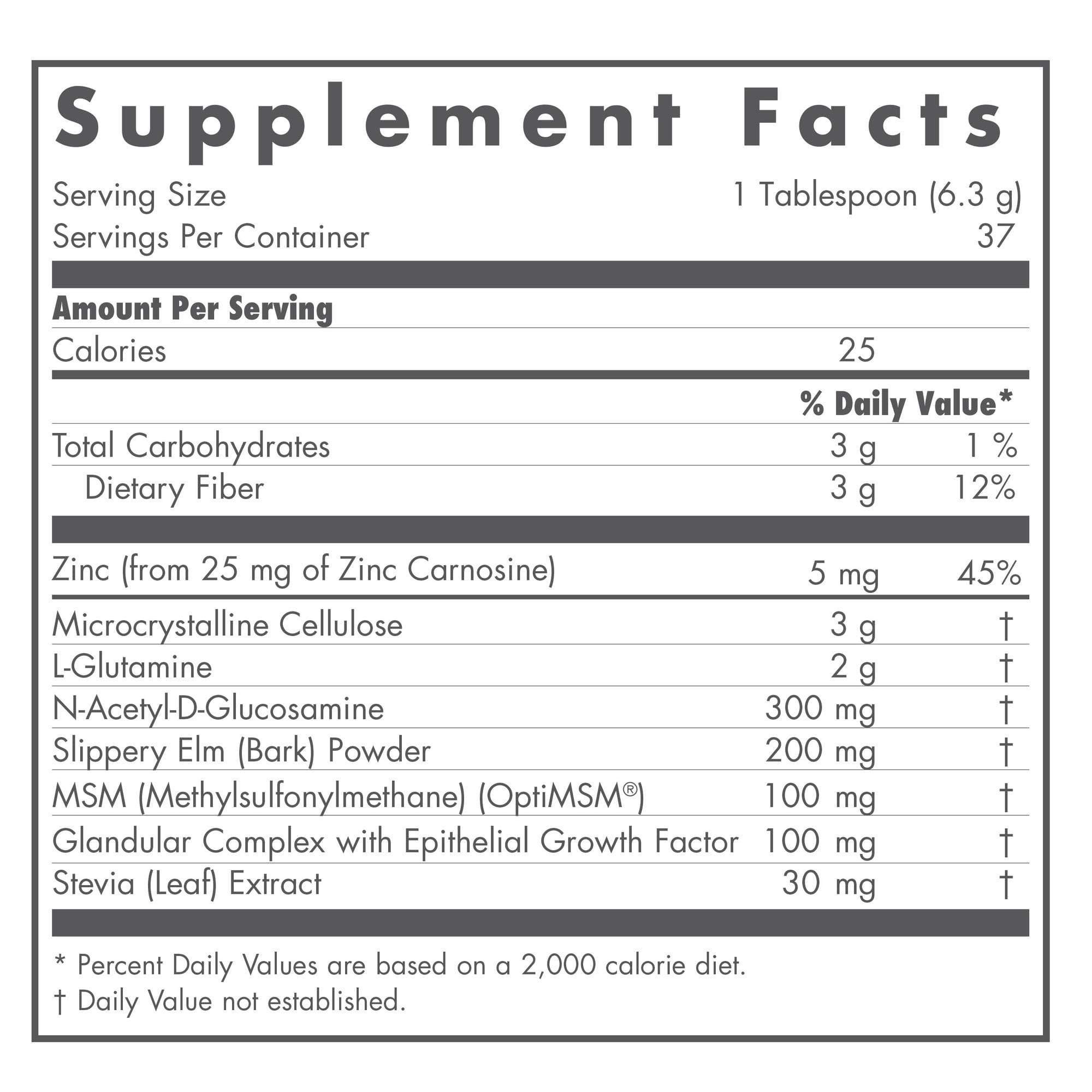 Nutricology Perm A Vite Powder – Gut Health, L-Glutamine & Slippery Elm (8.4 oz)