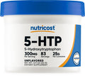 Nutricost 5-HTP Powder 25g | 300mg Per Serving | Gluten Free & Non-GMO | Pure 5-HTP