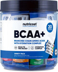 Nutricost BCAA+ Hydration Variety Pack (20 Stickpacks) – Gluten-Free, Non-GMO