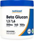 Nutricost Beta Glucan Powder 100g | 1,3/1,6 | Non-GMO
