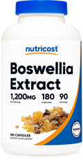 Nutricost Boswellia Extract Capsules 1200 mg | 180 Caps – Vegan, Gluten Free, Non-GMO