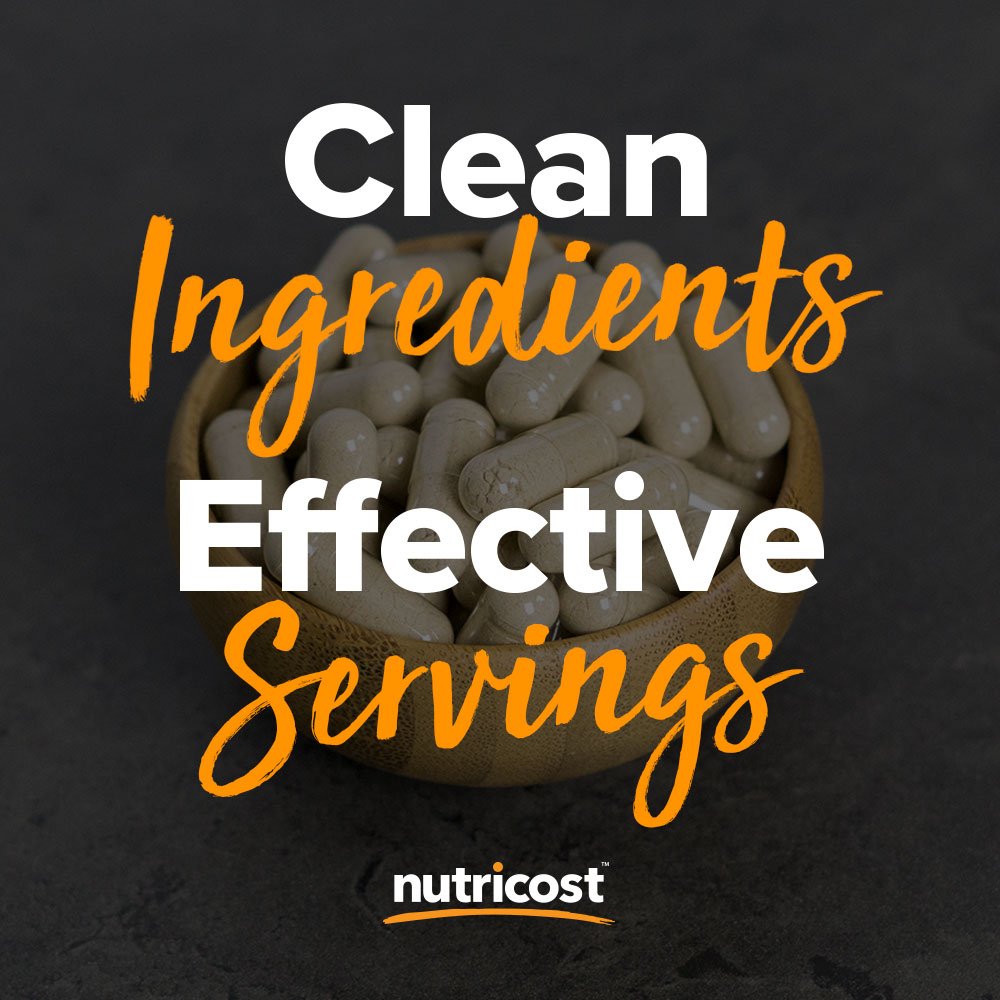 Nutricost Ginger Root Extract 2,200mg - 240 Capsules | Gluten Free, Non-GMO