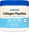 Nutricost Collagen Peptides Powder 4 oz Unflavored | Type I & III, Grass-Fed