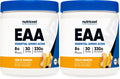 Nutricost EAA Powder 30 Servings Peach Mango — Essential Amino Acids, Non-GMO, Gluten Free, Vegetarian Friendly (Pack of 2)