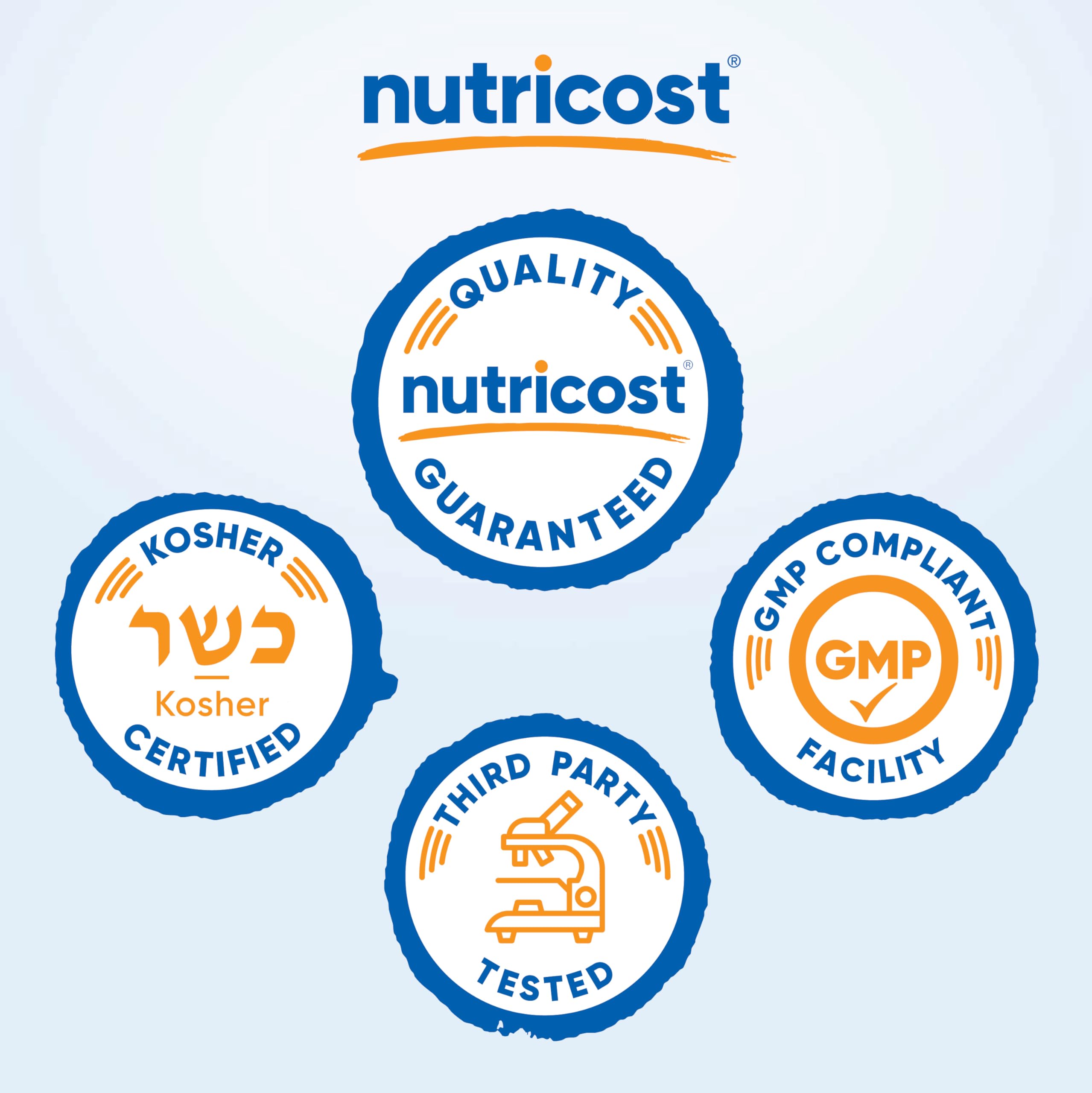 Nutricost Gelatin Size 1 Empty Capsules - 1000 Count | Kosher, Non-GMO, Soy Free, Gluten Free