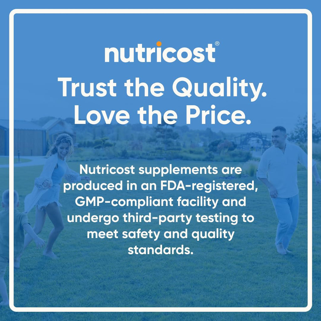 Nutricost Folic Acid 1000 mcg – 240 Capsules | Vitamin B9