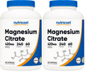 Nutricost Magnesium Citrate 420mg - 240 Veggie Capsules | 60 Servings
