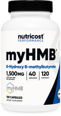 Nutricost myHMB Capsules 1,500MG - 120 Caps | Performance Line
