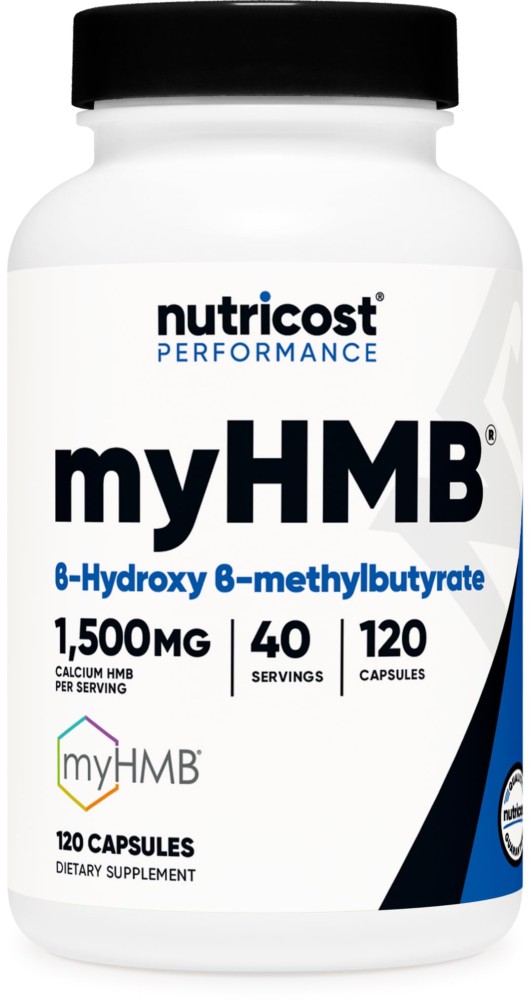 Nutricost myHMB Capsules 1,500MG - 120 Caps | Performance Line