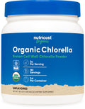 Nutricost Organic Chlorella Powder 16oz (1LB) – 3g Per Serving | Non-GMO, Gluten Free, 3rd Party Tested