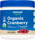 Nutricost Organic Cranberry Powder, 8 oz, 5G per Serving - Non-GMO, Gluten-Free