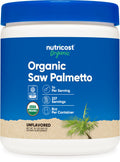 Nutricost Organic Saw Palmetto Powder 8oz | USDA Organic & Gluten Free