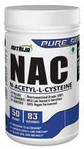 NutriJa NAC (N-Acetyl L-Cysteine) Powder | Liver & Antioxidant Support (50 Grams)