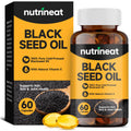 NutriNeat Black Seed Oil Capsules Organic Cold Pressed with Vitamin E