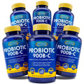 Nutrition Essentials GMP Certified Probiotic Dietary Supplement – 6 Bottles, 360 Capsules