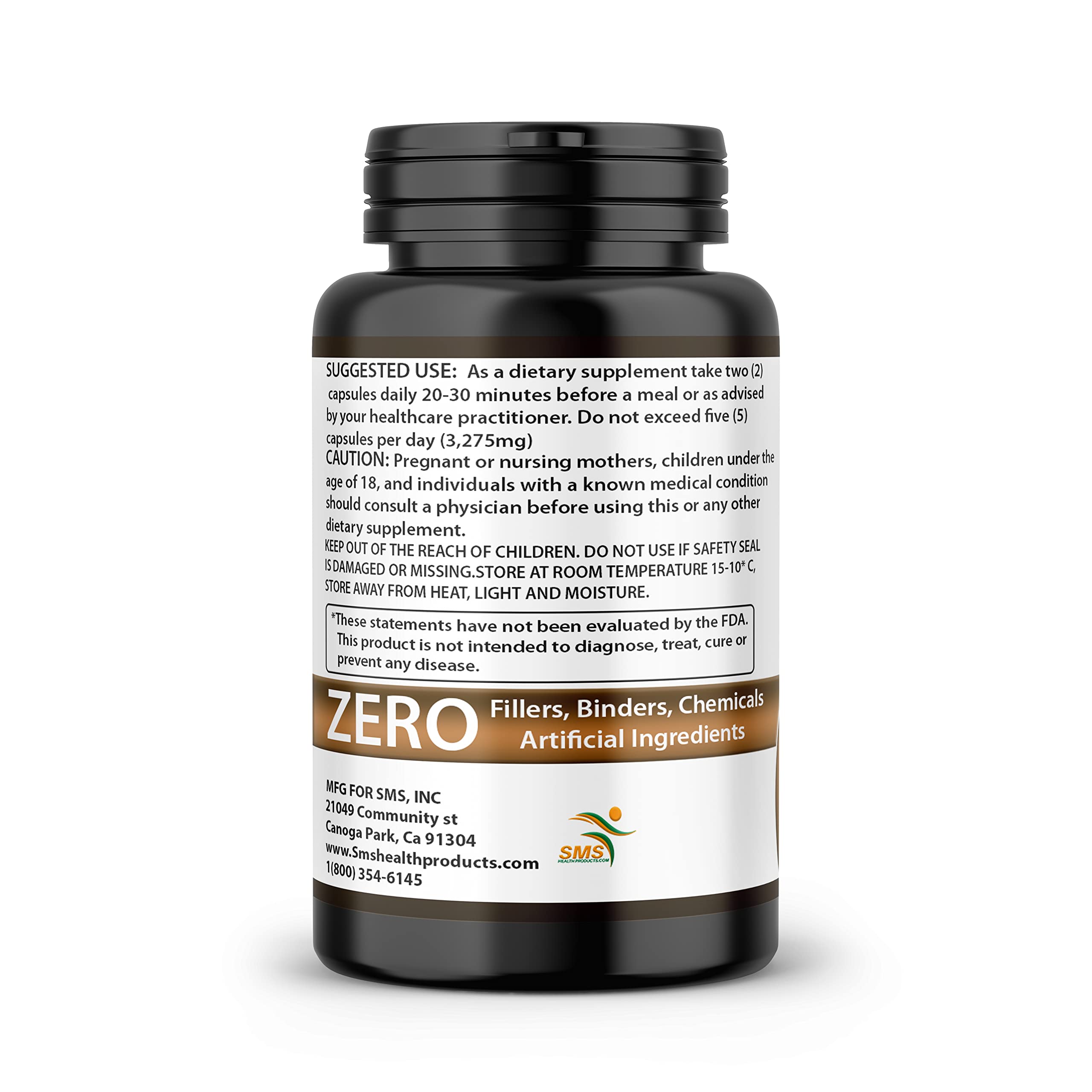 Ashwagandha Capsules with Black Pepper – Extra Strength for Stress, Focus & Mood (60 Capsules)