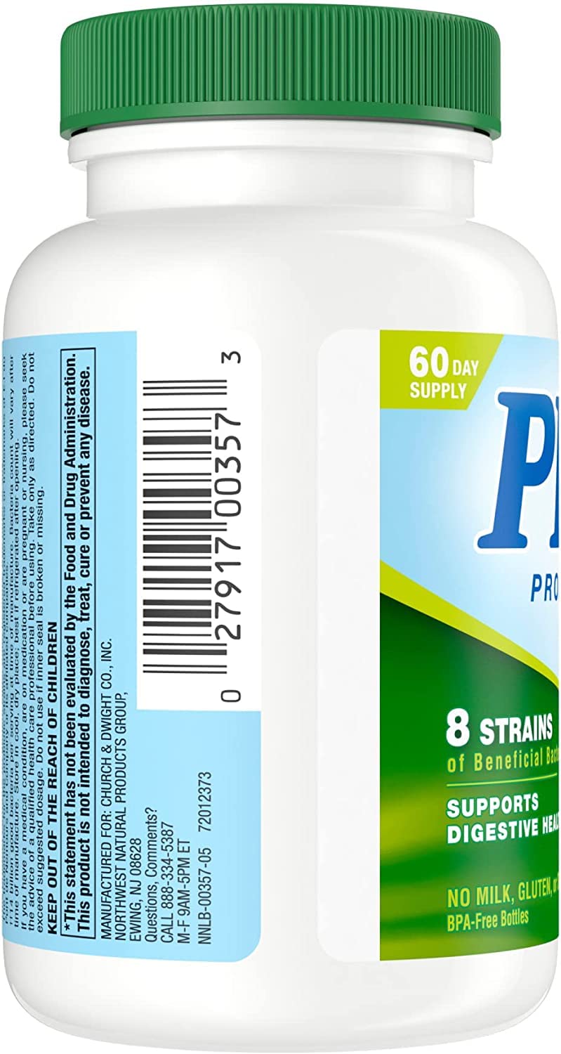 Nutrition Now PB8 Pro-Biotic Vegetarian Acidophilus – Pack of 3 x 120 Vegetarian Capsules