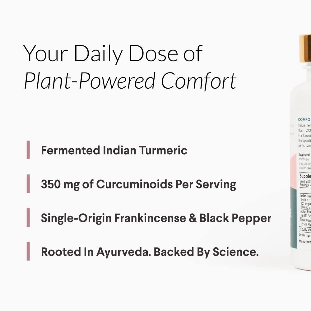 Nutritional Roots Indian Turmeric + Frankincense – 95% Curcuminoids, Joint Health – 60 Capsules
