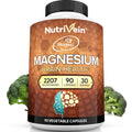 Nutrivein Magtein Magnesium L-Threonate 2207 mg – 90 Capsules | Brain, Sleep & Mood Support