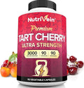 Nutrivein Tart Cherry Capsules 3000mg | Post-Workout Recovery, Sleep & Mobility