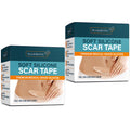 NUVADERMIS Silicone Scar Tape Roll 120in x 1.5in – Medical-Grade, Reusable Scar Sheets (2 Pack)