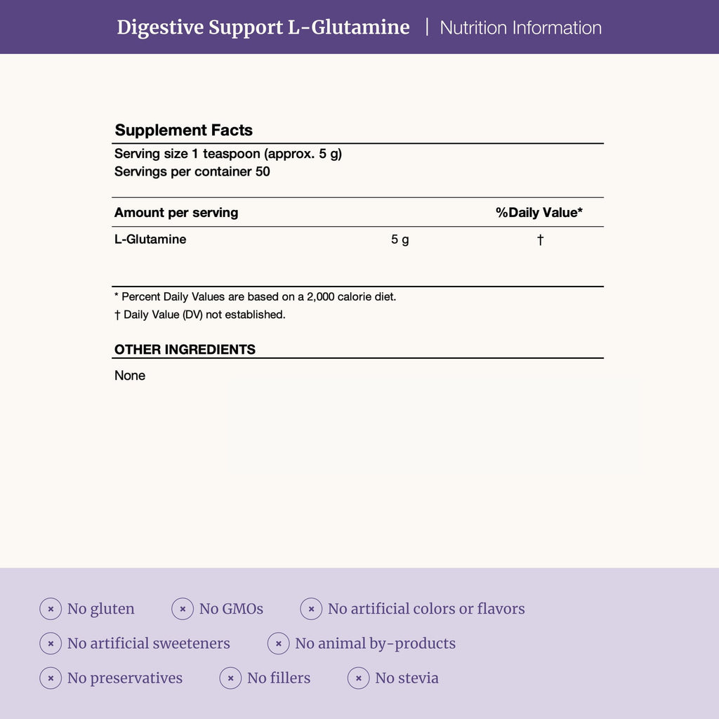 Nuzest Bethany’s Pantry – Digestive Support L-Glutamine Powder – 8.8 oz (50 Servings)