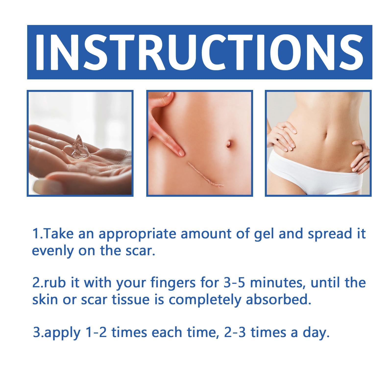 NYYQYYN Scar Cream • Silicone Gel for Surgical Scars & Keloids | All-Natural, Quick-Drying