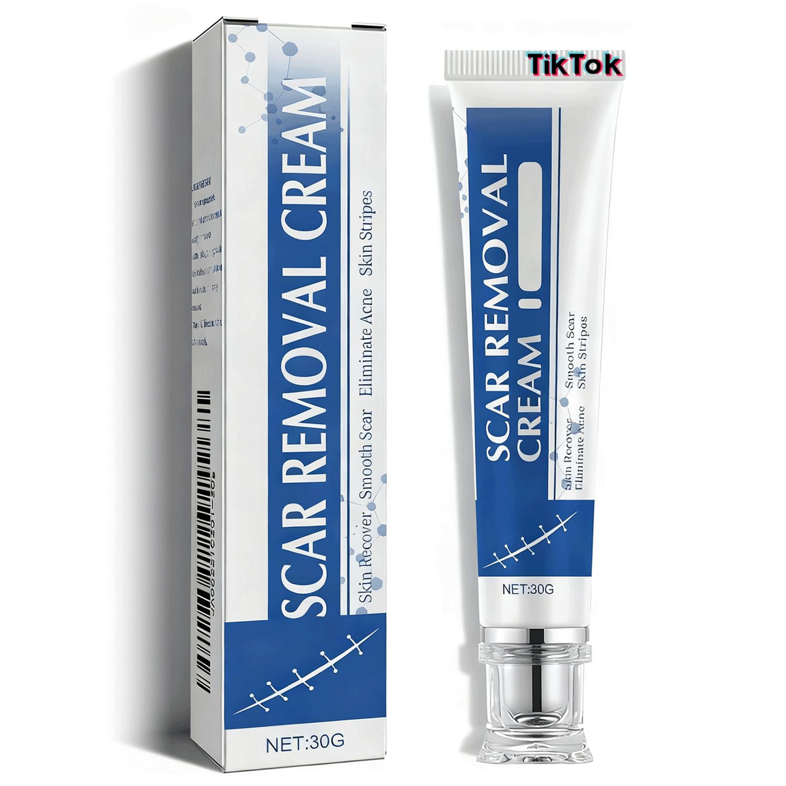 NYYQYYN Scar Cream • Silicone Gel for Surgical Scars & Keloids | All-Natural, Quick-Drying