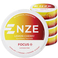 NZE Caffeine Free Nootropic Pouches – Lemon Cherry, 15 Pouches/Can, 5 Pack | Alpha GPC, L-Tyrosine & L-Theanine