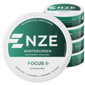 NZE Caffeine Free Nootropic Pouches (Wintergreen) – 15 Pouches Per Can – 5 Pack