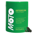 O Positiv Moto Women's Metabolism Support - Energy, Cravings, Vegan Capsules (30 Servings)