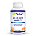 O!VITA Milk Thistle Complex 450mg - Supports Healthy Liver Function - 60 Non-GMO Vegan Tablets