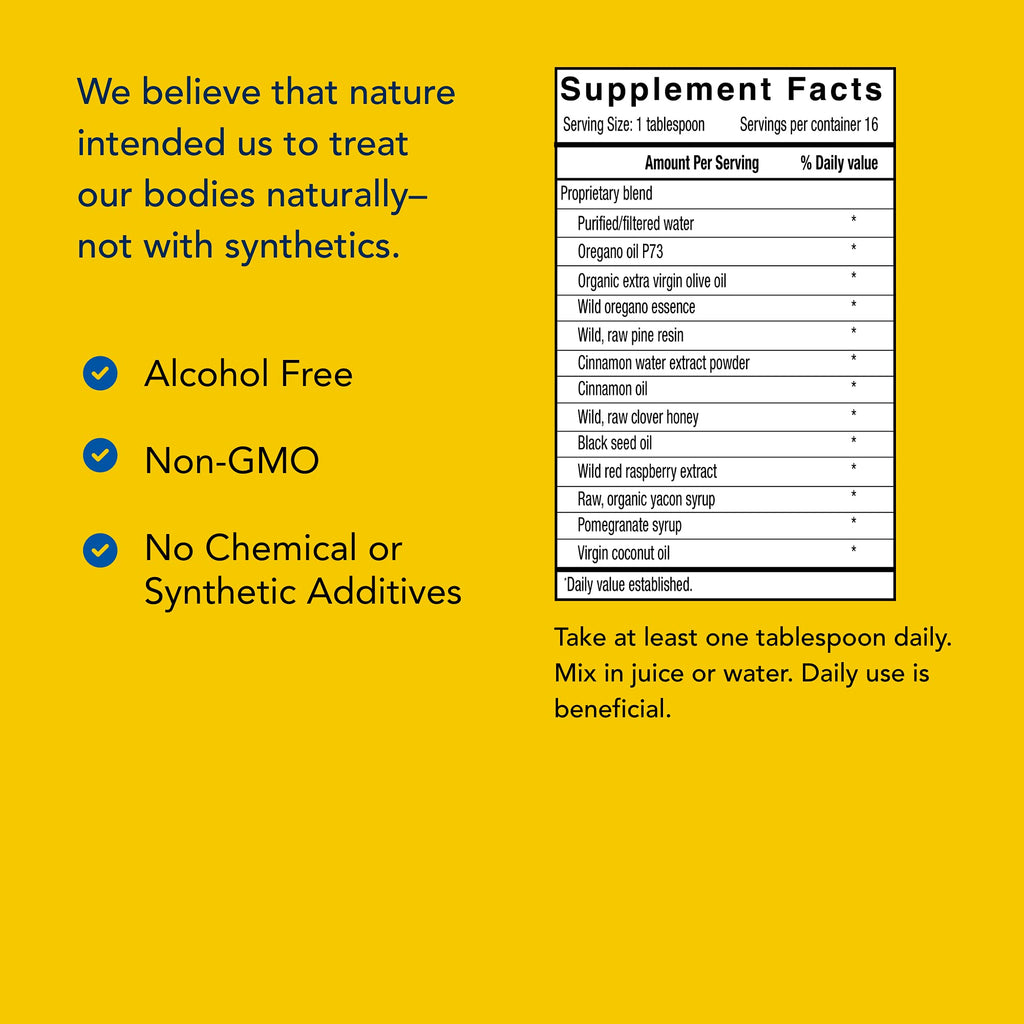 O2rega 8 oz – Natural Source of Oxygen | P73 Oregano, Spruce & Pine | Mycellized Absorption | Non-GMO | 16 Servings | North American Herb & Spice