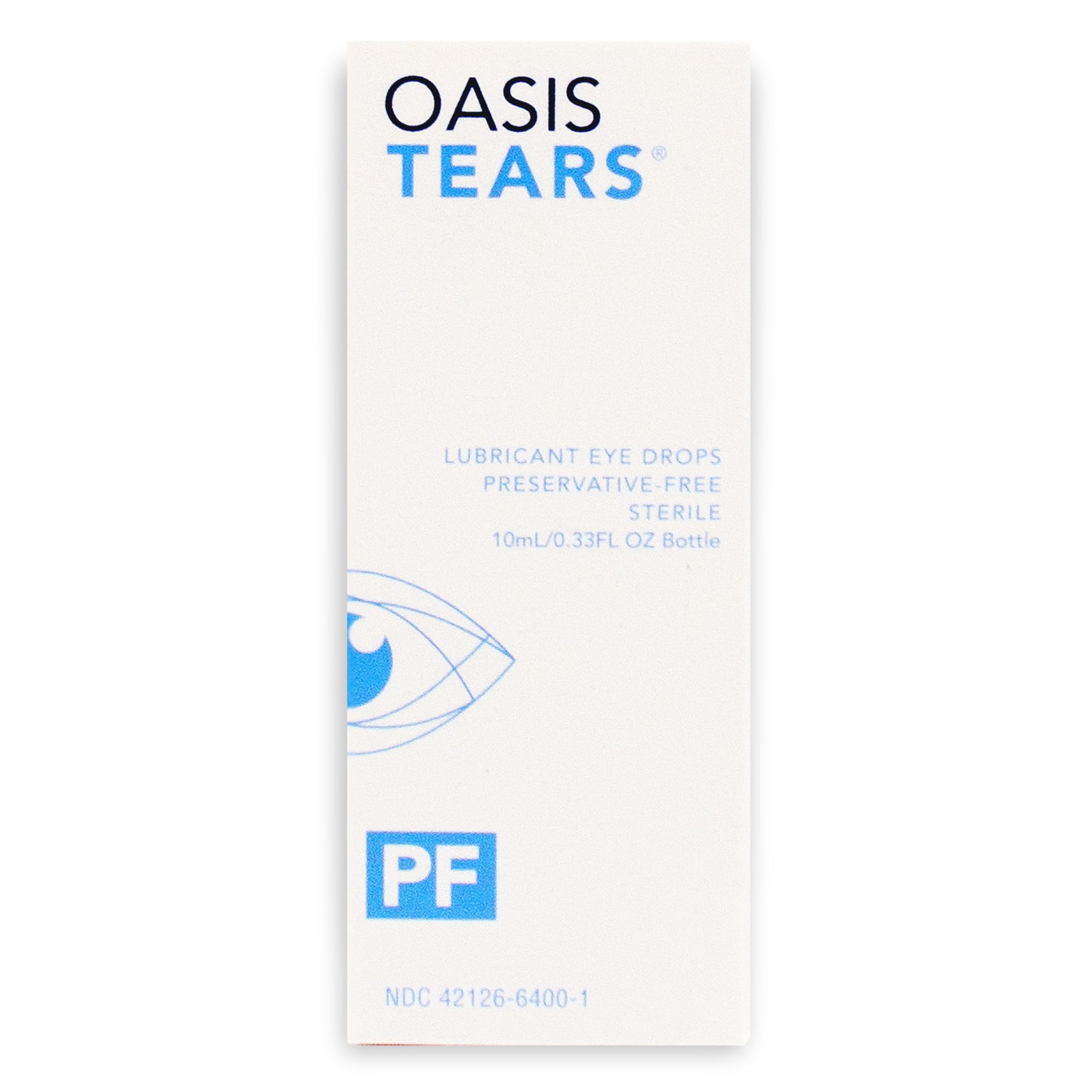Oasis Tears OT6400 PF Preservative-Free Eye Drops | Dry Eye Relief, 0.34 fl oz