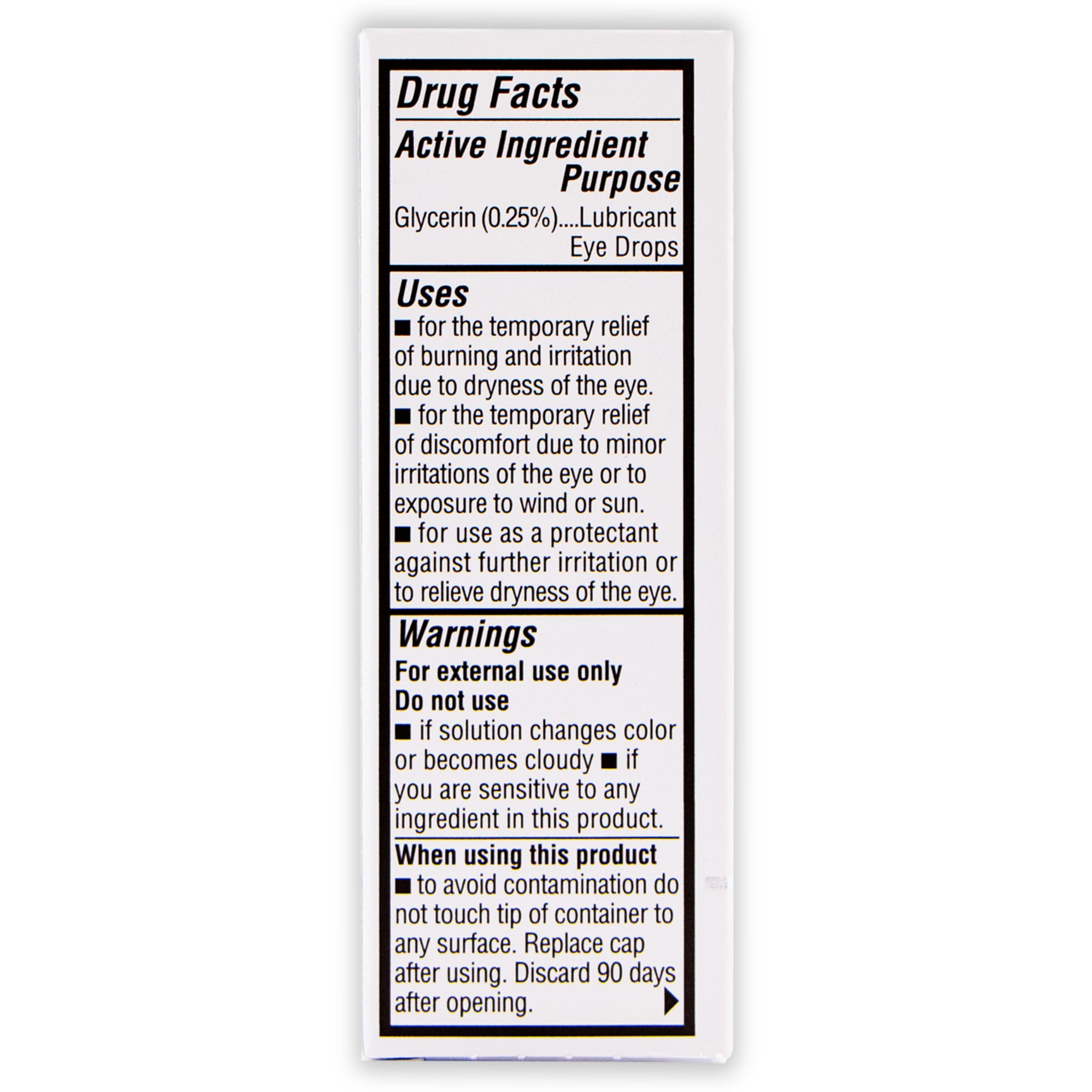 Oasis Tears OT6400 PF Preservative-Free Eye Drops | Dry Eye Relief, 0.34 fl oz