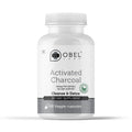 Obel Activated Charcoal Capsules | Digestive Support | 620mg Coconut-Derived