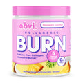Obvi Collagenic Burn Powder | Multi-Collagen Peptide Blend with GBB, Ashwagandha & Green Coffee | Pineapple Coconut, 25 Servings
