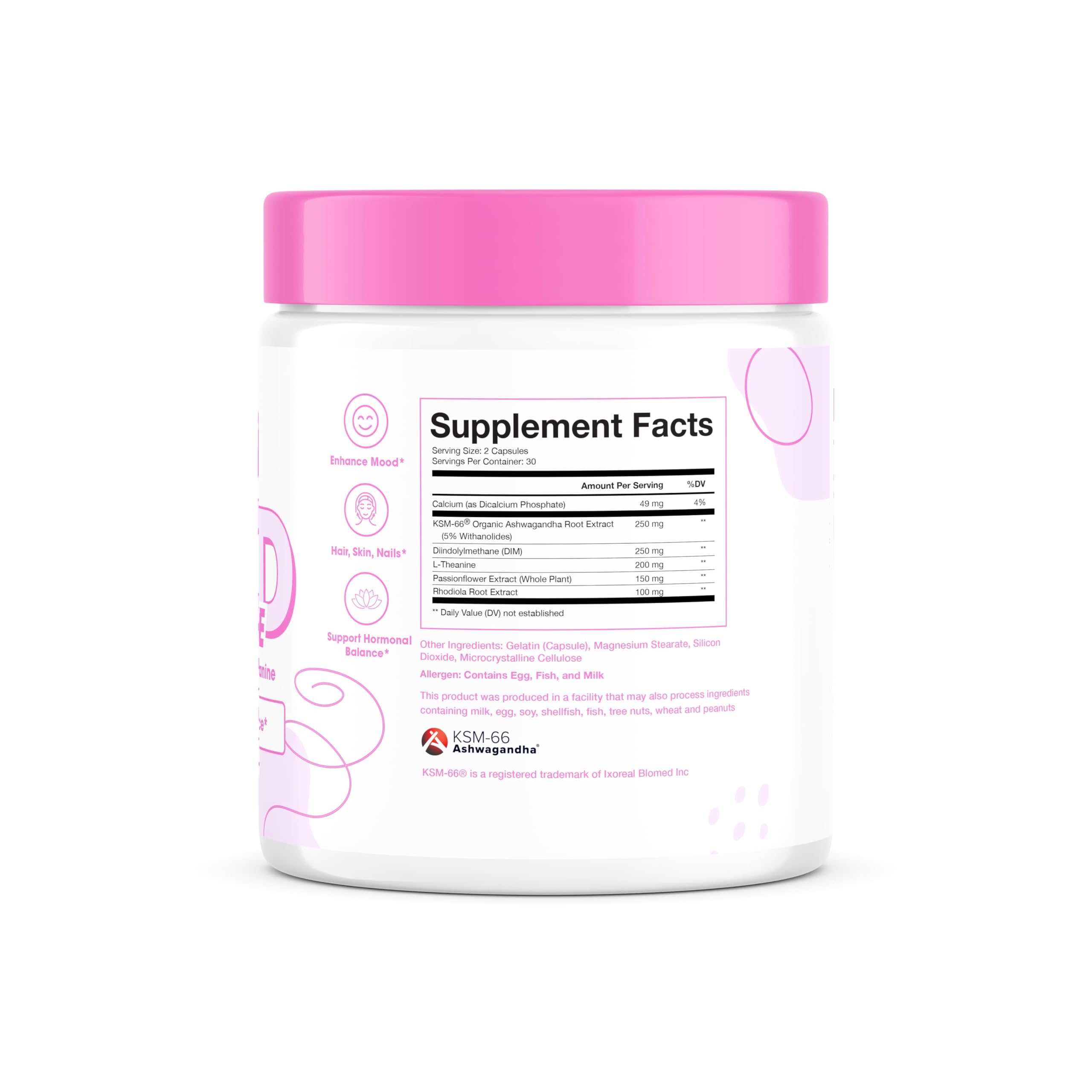 Obvi Goodbye - Stress Relief with Collagen Types I-V-X, Ashwagandha & L-Theanine