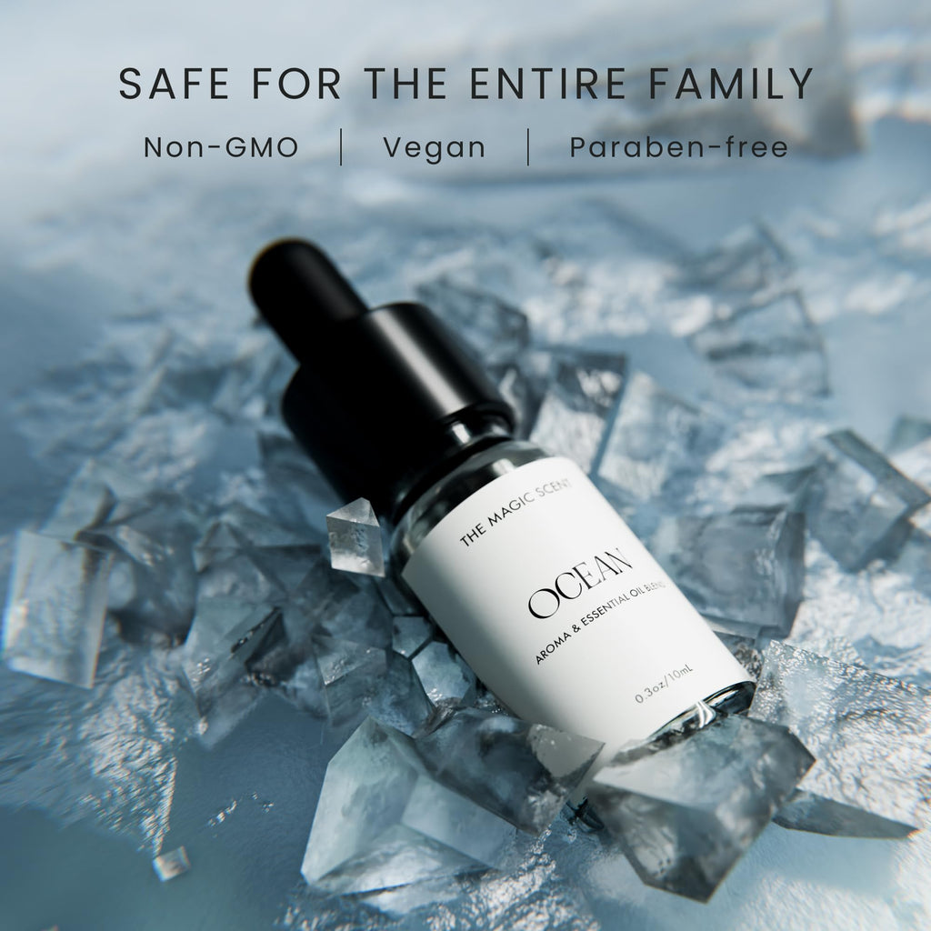 The Magic Scent Ocean Diffuser Oil – Bali-Inspired, 0.34 fl oz (10 ml) for Diffusers