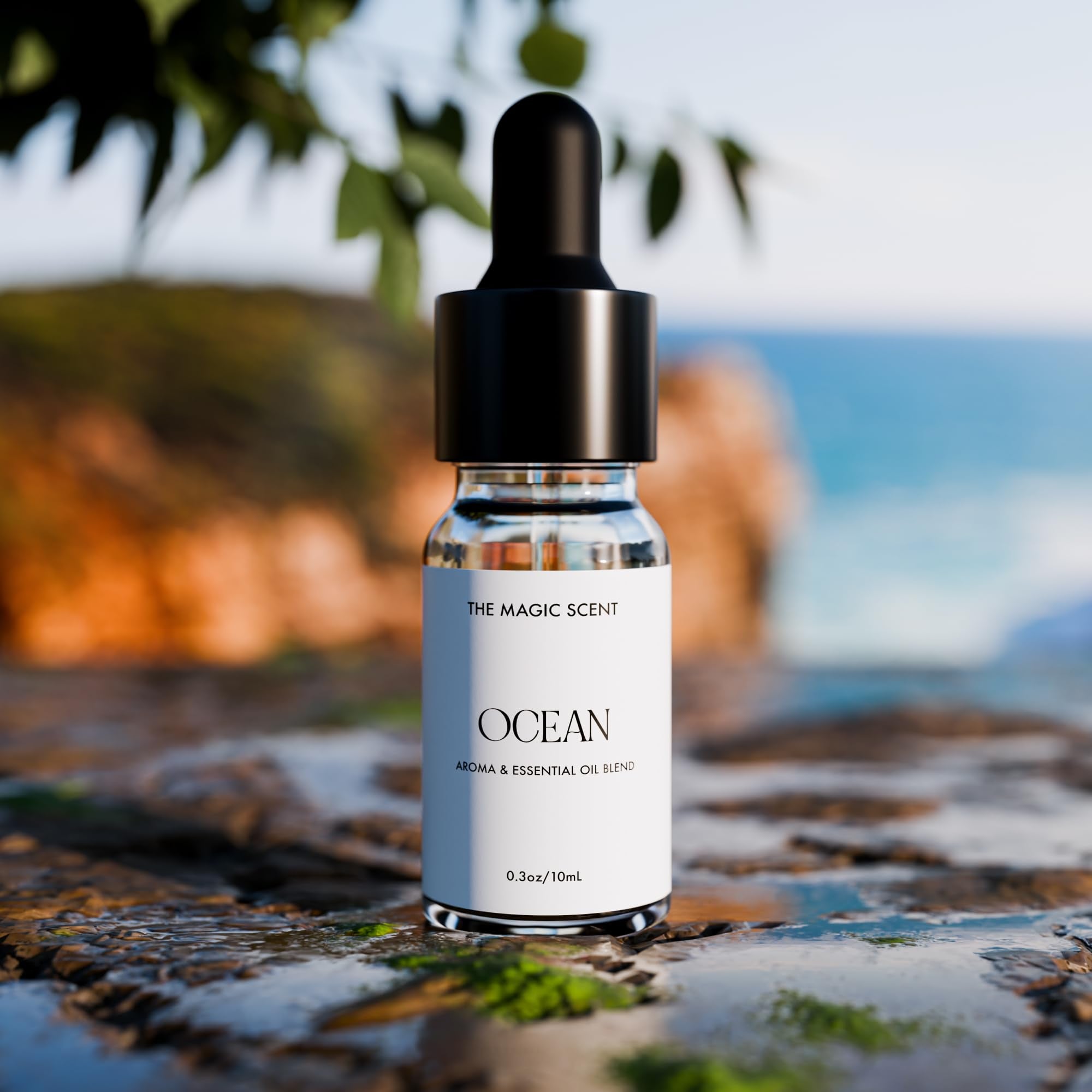 The Magic Scent Ocean Diffuser Oil – Bali-Inspired, 0.34 fl oz (10 ml) for Diffusers